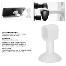 Self - Sucking Silicone Door Stopper (1 Pc / Mix Color) - justgrabit.in | Just Grab It