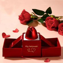 Christmas Gifts for Women Rose Ring Box Jewellery Box - justgrabit.in | Just Grab It