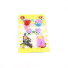Fancy Colorful Eraser Set for Kids’ Parties & School (1 Set, Mixed Design) - Justgrabit Inc.