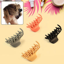 Plastic Hair Clamp Grip, Simple Matte Hair Barrette Clamp (1 Pc) - Justgrabit Inc.