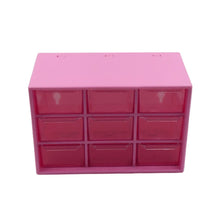 Storage Box 9 Grids Multi - purpose Durable Desktop Drawer Organizer for Pencils Storage Holder Hanging Hole Design for Small Items - justgrabit.in | Just Grab It