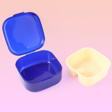 Blue Oblivion Multi - Purpose Storage Box with Lid, DENTURE CASE (1 Pc) - justgrabit.in | Just Grab It
