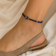 Adjustable Black Bead Evil Eye Protection Bracelet Set (2 Pc) - justgrabit.in | Just Grab It