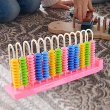 Abacus 13 Rods Counting Abacuses Toy Bead Educational Tools (1 Set / Mix Color) - Justgrabit Inc.