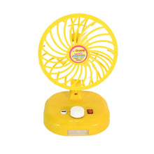 USB - C Type Rechargeable Portable Fan With LED Light Heavy Duty Motor & Foldable Fan With Charging Port Home, Outdoor, Temple - Justgrabit Inc.