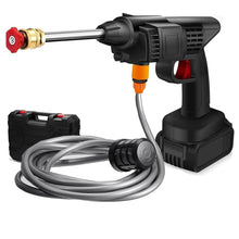 48V Car washing Kit, Portable Pressure Washer with, Rechargeable | Cordless Pressure Washer Gun | Handheld Pressure Washer for Car | Car Washer Gun (Type 1 - Single Battery) - Justgrabit Inc.
