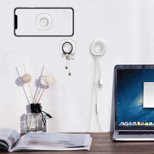 Multi Purpose Square Gel Pads for Holding Mobile & Spiral Cable Protector (1 Pc) - justgrabit.in | Just Grab It