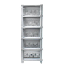 Multi - Purpose Anti - Slip 5 Layer Modular Drawer Storage System (68×33 Cm) - Justgrabit Inc.