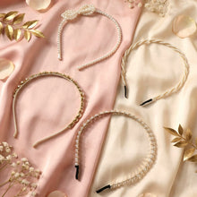 Premium Pearl & Beaded Designer Hair Band (1 Pc, Mix Design) - justgrabit.in | Just Grab It