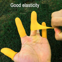 Finger Caps, Silicone Finger Protectors Sleeves (Finger Cots / 5 Pcs Set / yellow) - justgrabit.in | Just Grab It