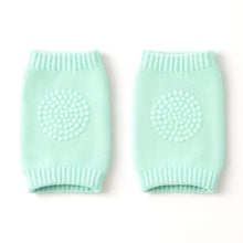 Mint Green Toddler Wool Knit Leg Warmer (Knee Guard) - justgrabit.in | Just Grab It