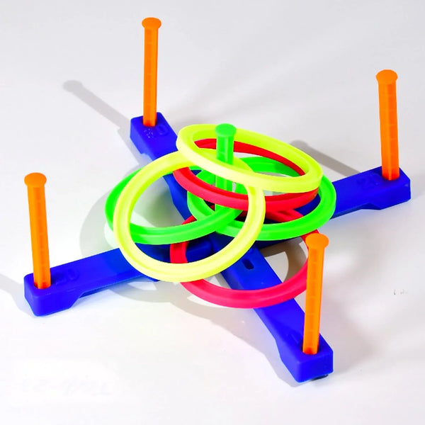Ringtoss Junior Activity Set for kids for indoor game plays and for fun. - Justgrabit Inc.