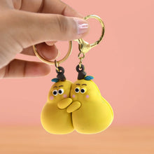 2 - in - 1 Cute Cartoon Couple Keychain - Justgrabit Inc.
