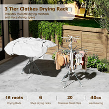 Multi - Layer Foldable Clothes Drying Rack Set - justgrabit.in | Just Grab It