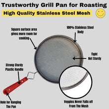Steel Roaster Grill Jali For Tandoor & Chapati Roast Use ( 1 pc ) - justgrabit.in | Just Grab It