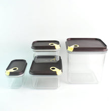 Ritu Push 'N' Lock Airtight Food Storage Container Set (4 Pc) - justgrabit.in | Just Grab It