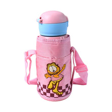 Thermos steel Double Wall Vacuum Bottle With Cover & Strap 600ml Approx - Justgrabit Inc.