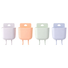 Multi - Purpose Plastic Wall Mounted Mobile Charging Holder Set (4 Pc) - justgrabit.in | Just Grab It