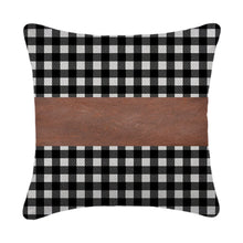 Pillow Covers, Leather & Cotton Cushion Covers (19 × 12 Inch / 1 Pair / 2 Pc) - justgrabit.in | Just Grab It