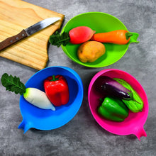 Plastic Rice Bowl / Food Strainer Thick Drain Basket with Handle for Rice, Vegetable & Fruit (set of 3pcs) - Justgrabit Inc.