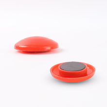 Red Board Magnets Circular Plastic Buttons (1 Pc) - justgrabit.in | Just Grab It
