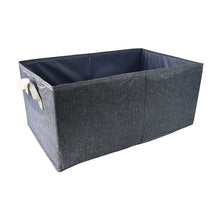 FOLDABLE CLOTH STORAGE BOX WITH HANDLES (47×28 CM) - justgrabit.in | Just Grab It