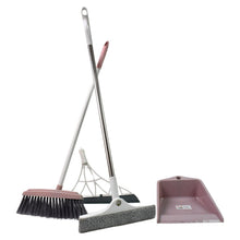 Dustpan, Kitchen Wiper, Window Cleaning Squeegee Tool & Broom Brush, (4 Pcs Combo) - justgrabit.in | Just Grab It