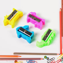 Plastic Small Cute Pencil Sharpener (1 Pc / Mix Design & Color) - justgrabit.in | Just Grab It