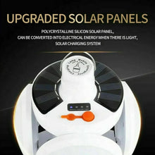 Solar Multi - Functional Emergency LED Light – USB Rechargeable, 5 Modes, Foldable, SOS & IP65 Waterproof - Justgrabit Inc.