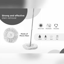 Spin Mop with Bucket Set – 360° Rotating Mop for Home & Office - justgrabit.in | Just Grab It