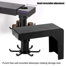 Self Adhesive 360 Degree Rotating Cooking Utensils Holder (1 Pc) - justgrabit.in | Just Grab It