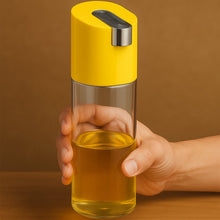 500 ml Automatic Oil Dispenser Bottle with One - Touch Controlled Pour Spout (1 Pc) - justgrabit.in | Just Grab It