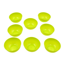 Multipurpose Small Round Plastic Bowl / Katori, Microwave Safe Reusable Lightweight Bowl, Dishwasher Safe Chutney Bowl (8 Pcs Set) - Justgrabit Inc.