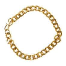 Stylish Gold - Plated Chain Bracelet for Men & Women - (1 Pc) - justgrabit.in | Just Grab It