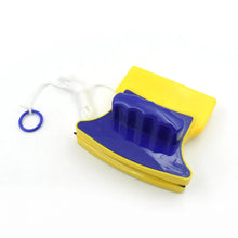 Magnetic Glass Cleaner (1 Pc): Square, Double - Sided Wiper, 2 Extra Pads - Justgrabit Inc.