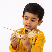 3D Wooden Aircraft Puzzle DIY Assembly Kit (Mix Design – 1 Set) - justgrabit.in | Just Grab It