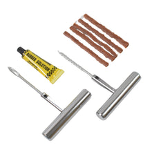 Tyre Repair Puncture Kit with 5 Rubber Strips (8 Pcs Set) - justgrabit.in | Just Grab It