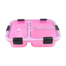 Plastic 3 Compartment Insulated Lunch Box, Lunch Box (1 Pc) - justgrabit.in | Just Grab It