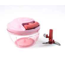 Apex Power - X Triple Stainless Steel Blades and Hand - Pull Vegetable Chopper (500Ml) - Justgrabit Inc.