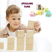 Alphabet Puzzle Spelling & Reading Words (26 Flash Cards & 8 WoodenBlock) - justgrabit.in | Just Grab It