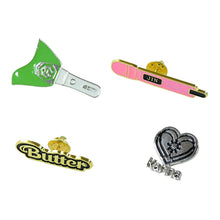 Stylish Metal Badge Pin – Single Piece (Random Design) - Justgrabit Inc.