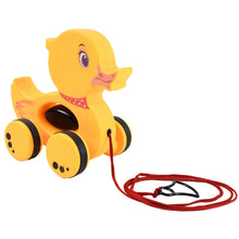 Pull Along Toy with Attractive Design, Developmental Toy for Girl Boy (Duck) - justgrabit.in | Just Grab It