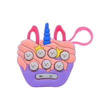 Mini Push Bubbles Game with Keychain & Music Game (1 Pc) - justgrabit.in | Just Grab It
