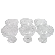 Glass Ice - Cream Cup Set, Home & Kitchen Serving or Dessert Cup (6 Pcs Set) - justgrabit.in | Just Grab It