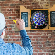 Magnetic Dart Board Game Set with 6 Soft - Tip Darts - Justgrabit Inc.
