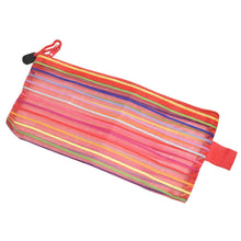 Transparent Zippered Nylon Mesh Multi Purpose Pouch / Purse - justgrabit.in | Just Grab It