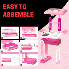 Kitchen Set Kids with Suitcase Role Play Cooking Toy for Girls & Boys (3+) - justgrabit.in | Just Grab It