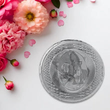 Ganesh Ji, Silver color Coin for Gift & Pooja | Silver Coin | Silver Coin / Diwali Gift (1 Pc / (Metal is not silver) - Justgrabit Inc.