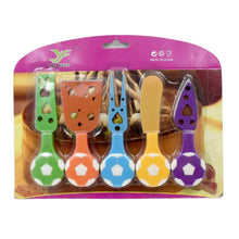 Football Soccer Cheese Knife Set (5 Pcs Set) - justgrabit.in | Just Grab It