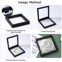 Transparent Jewellery Display Box (11x11 cm / 1 Pc) - justgrabit.in | Just Grab It